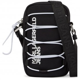 Karl lagerfeld jeans B2M32047 Pouch crossbody - Black (Black) всички,чанти,karl,lagerfeld,jeans,b2m32047,pouch,crossbody,black,(black)