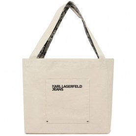 пазарска,чанта,всички,чанти,karl,lagerfeld,jeans,b2m50086,shopper,bag,beige,(whitecap,grey,ribbon,tape)