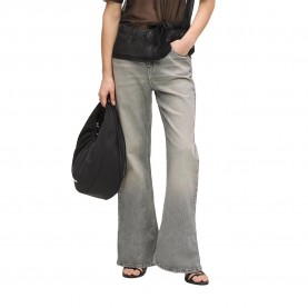 дънки,мъжки,панталони,дамски,панталони,karl,lagerfeld,jeans,b2w10098,flare,fit,high,waist,jeans,grey,(soft,washed,black)