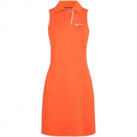 Рокля Karl lagerfeld jeans B2W13047 sleeveless short dress - Orange (Grenadine) рокля,дамски,поли,и,рокли,karl,lagerfeld,jeans,b2w13047,sleeveless,short,dress,orange,(grenadine)