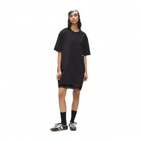 Рокля Karl lagerfeld jeans B2W13068 short sleeve short dress - Black (Black) рокля,дамски,поли,и,рокли,karl,lagerfeld,jeans,b2w13068,short,sleeve,short,dress,black,(black)