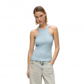 дънки,дамски,топове,karl,lagerfeld,jeans,b2w17085,sleeveless,top,blue,(corydalis,blue)