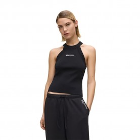 Дънки Karl lagerfeld jeans B2W18022 Sleeveless Top - Black (Black) дънки,дамски,топове,karl,lagerfeld,jeans,b2w18022,sleeveless,top,black,(black)