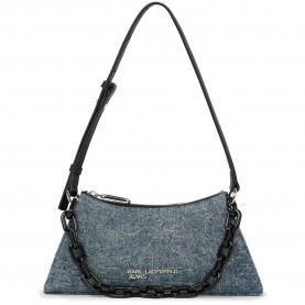 Чанта за през рамо Karl lagerfeld jeans B2W30123 shoulder bag - Blue (Washed Medium Blue) чанта,за,през,рамо,всички,чанти,karl,lagerfeld,jeans,b2w30123,shoulder,bag,blue,(washed,medium,blue)