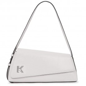 Чанта за през рамо Karl lagerfeld jeans B2W30130 shoulder bag - White (Off White) чанта,за,през,рамо,всички,чанти,karl,lagerfeld,jeans,b2w30130,shoulder,bag,white,(off,white)