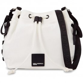 Чанта за през рамо Karl lagerfeld jeans B2W30141 shoulder bag - White (White) чанта,за,през,рамо,всички,чанти,karl,lagerfeld,jeans,b2w30141,shoulder,bag,white,(white)