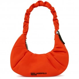 Чанта за през рамо Karl lagerfeld jeans B2W30146 Hobo shoulder bag - Orange (Grenadine) чанта,за,през,рамо,всички,чанти,karl,lagerfeld,jeans,b2w30146,hobo,shoulder,bag,orange,(grenadine)