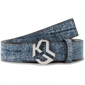 Колан Karl lagerfeld jeans B2W33011 belt - Blue (Acid Light Blue) колан,колани,karl,lagerfeld,jeans,b2w33011,belt,blue,(acid,light,blue)