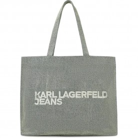 Пазарска чанта Karl lagerfeld jeans B2W50045 Shopper Bag - Green (Washed Medium Blue) пазарска,чанта,всички,чанти,karl,lagerfeld,jeans,b2w50045,shopper,bag,green,(washed,medium,blue)