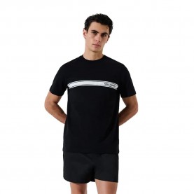 тениска,мъжки,тениски,дамски,тениски,karl,lagerfeld,elongated,short,sleeve,t,shirt,black,(black)