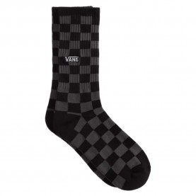 чорапи,мъжки,чорапи,дамски,чорапи,vans,checkerboard,crew,socks,black,(black,charcoal)