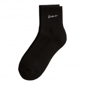 Чорапи Vans Classic Script Half crew socks - Black (Black) чорапи,мъжки,чорапи,дамски,чорапи,vans,classic,script,half,crew,socks,black,(black)