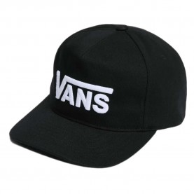 Шапка с козирка Vans Drop V Logo snapback cap - Black (Black) шапка,с,козирка,всички,шапки,vans,drop,v,logo,snapback,cap,black,(black)