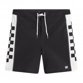 бански,гащета,детски,бански,костюми,vans,new,daily,sideline,swimming,shorts,black,(black,marshmallow)