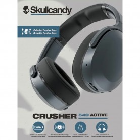 Слушалки Skullcandy Crusher 540 wireless headphones - Black (Black Coal) слушалки,слушалки,skullcandy,crusher,540,wireless,headphones,black,(black,coal)