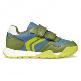 Маратонки Geox Rann-E trainers - Blue (Avio / Light Green) маратонки,мъжки,маратонки,дамски,маратонки,geox,rann,e,trainers,blue,(avio,light,green)