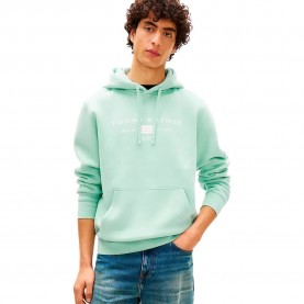 Суичър Tommy hilfiger Brand Love Mono Stack hoodie - Green (Crushed Mint) суичър,мъжки,пуловери,tommy,hilfiger,brand,love,mono,stack,hoodie,green,(crushed,mint)