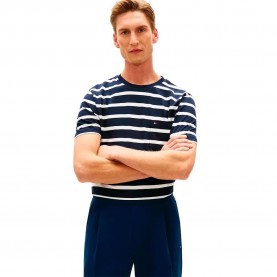 тениска,мъжки,тениски,дамски,тениски,tommy,hilfiger,ess,stripe,pocket,short,sleeve,t,shirt,blue,(desert,sky,ecru,stripe)