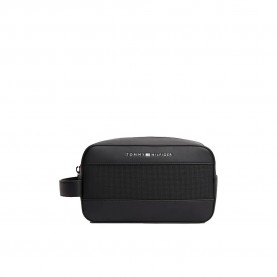 Несесер Tommy hilfiger Foundation wash bag - Black (Black) несесер,тоалетни,принадлежности,tommy,hilfiger,foundation,wash,bag,black,(black)