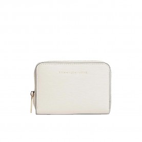 Tommy hilfiger Modern Compact woman wallet - White (Soft Cream) портфейли,и,портмонета,tommy,hilfiger,modern,compact,woman,wallet,white,(soft,cream)