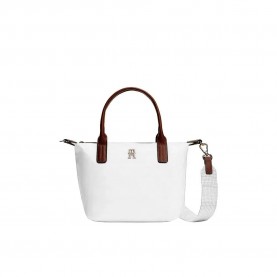 Чанта Tommy hilfiger Popette Mini tote bag - Orange (Soft Cream) чанта,всички,чанти,tommy,hilfiger,popette,mini,tote,bag,orange,(soft,cream)