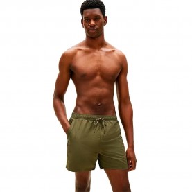 бански,гащета,мъжки,бански,костюми,tommy,hilfiger,um0um03748,swimming,shorts,green,(army,green)