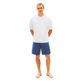 Пижама Tommy hilfiger UM0UM03834 pyjama - White (White / Window Pain Check) пижама,мъжки,пижами,tommy,hilfiger,um0um03834,pyjama,white,(white,window,pain,check)