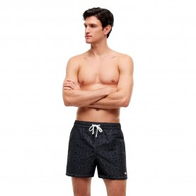 Бански гащета Tommy hilfiger UM0UM03854 swimming shorts - Black (Tj Sunbleached Spellout Black) бански,гащета,мъжки,бански,костюми,tommy,hilfiger,um0um03854,swimming,shorts,black,(tj,sunbleached,spellout,black)
