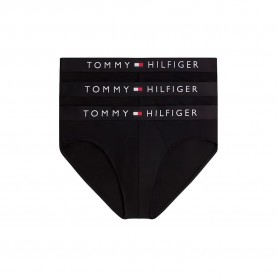 Боксерки Tommy hilfiger UM0UM03905 Brief boxers 3 units - Black (Black / Black / Black) боксерки,мъжко,бельо,tommy,hilfiger,um0um03905,brief,boxers,3,units,black,(black,black,black)