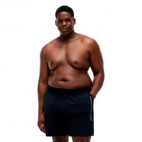 Бански гащета Tommy hilfiger UM0UM04038 Plus Size swimming shorts - Blue (Desert Sky) бански,гащета,мъжки,бански,костюми,tommy,hilfiger,um0um04038,plus,size,swimming,shorts,blue,(desert,sky)