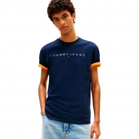 тениска,мъжки,тениски,дамски,тениски,tommy,jeans,linear,logo,regular,fit,short,sleeve,t,shirt,blue,(dark,night,navy,sweet,blue)