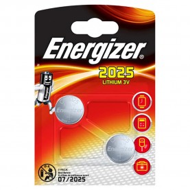 Energizer CR2025 button battery 2 units - Clear (Silver) батерии,energizer,cr2025,button,battery,2,units,clear,(silver)
