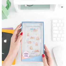 Mr wonderful IPhone X/XS Slow Collection Sloth phone case - Clear (Clear) други,аксесоари,mr,wonderful,iphone,x,xs,slow,collection,sloth,phone,case,clear,(clear)