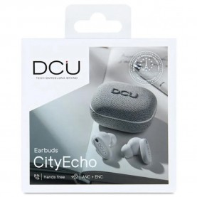 слушалки,слушалки,dcu,tecnologic,cityecho,wireless,earphones,grey,(grey)