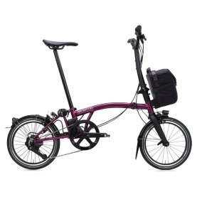 пътни,и,градски,велосипеди,brompton,p,line,12s,mid,folding,bike,silver,(amethyst,lacquer,black)