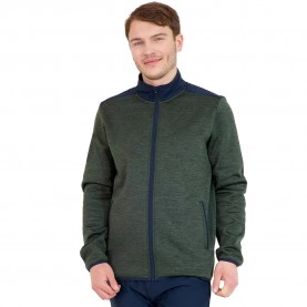 блуза,мъжки,пуловери,abacus,golf,arden,midlayer,full,zip,sweatshirt,green,(forest,melange)