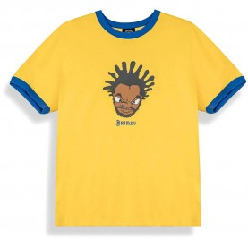 тениска,мъжки,тениски,дамски,тениски,grimey,droppin,science,ringer,short,sleeve,t,shirt,yellow,(yellow)