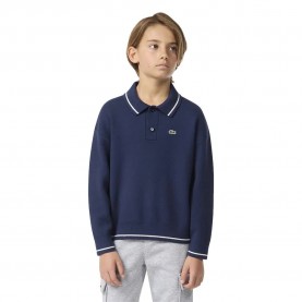 Lacoste kids 947140 long sleeve polo - Blue (Navy) дамски,блузи,с,яка,мъжки,блузи,с,яка,lacoste,kids,947140,long,sleeve,polo,blue,(navy)