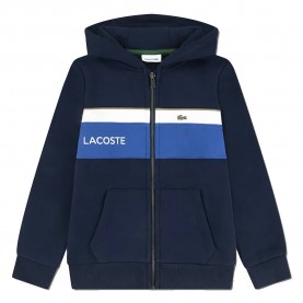 Детска блуза Lacoste kids Colorblock full zip sweatshirt - Blue (Navy) детска,блуза,детски,блузи,lacoste,kids,colorblock,full,zip,sweatshirt,blue,(navy)