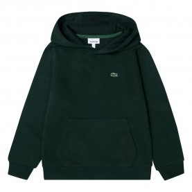 детски,суичър,детски,блузи,lacoste,kids,core,fleece,pullover,hoodie,green,(sinople)