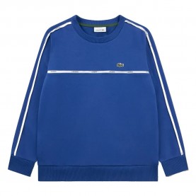 детска,блуза,детски,блузи,lacoste,kids,micro,taping,crew,sweatshirt,blue,(french,blue)