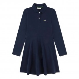 детска,рокля,дамски,поли,и,рокли,lacoste,kids,pique,dress,blue,(navy)