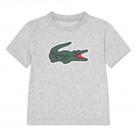 Детска тениска Lacoste kids Ud Sport short sleeve T-shirt - Grey (Heather Silver Grey) детска,тениска,мъжки,тениски,дамски,тениски,lacoste,kids,ud,sport,short,sleeve,t,shirt,grey,(heather,silver,grey)