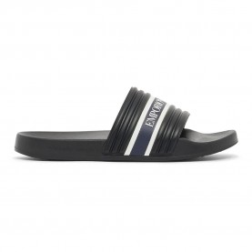 Emporio armani EX000069_AF16403 slides - Black (Black / Blue / White) мъжки,джапанки,и,чехли,дамски,сандали,и,чехли,emporio,armani,ex000069,af16403,slides,black,(black,blue,white)