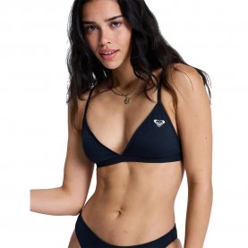 Roxy ERJX305651 Essentials SD Fixed Triangle bikini top - Blue (Anthracite) дамски,бански,костюми,roxy,erjx305651,essentials,sd,fixed,triangle,bikini,top,blue,(anthracite)