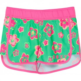 Бански гащета Roxy Good Waves Only swimming shorts - Green (Katydid Tropicool) бански,гащета,детски,бански,костюми,roxy,good,waves,only,swimming,shorts,green,(katydid,tropicool)