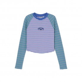 Фланелка с дълъг ръкав Roxy Highlite Season long sleeve top - Purple (Coconut Milk Stripy Soul Mini) фланелка,с,дълъг,ръкав,дамски,топове,roxy,highlite,season,long,sleeve,top,purple,(coconut,milk,stripy,soul,mini)