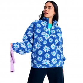 Яке Roxy Jive Talking Bonded Fleece jacket - Blue (Coconut Milk Flower Soul) яке,мъжки,якета,дамски,якета,и,палта,roxy,jive,talking,bonded,fleece,jacket,blue,(coconut,milk,flower,soul)