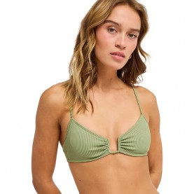 Roxy Love Bralette bikini top - Green (Oil Green) дамски,бански,костюми,roxy,love,bralette,bikini,top,green,(oil,green)