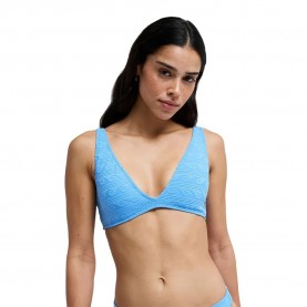 Roxy Paradise Wave Elongated Triangle bikini top - Blue (Silver Lake Blue Make A Splash) дамски,бански,костюми,roxy,paradise,wave,elongated,triangle,bikini,top,blue,(silver,lake,blue,make,a,splash)